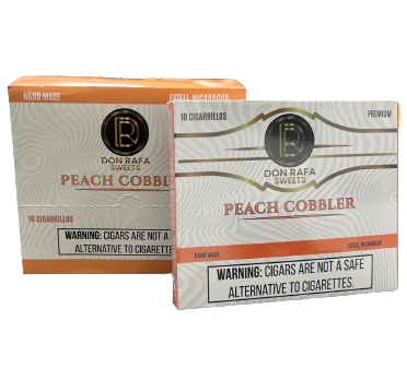 Don Rafa Peach Cobbler Cigarillos 5×10