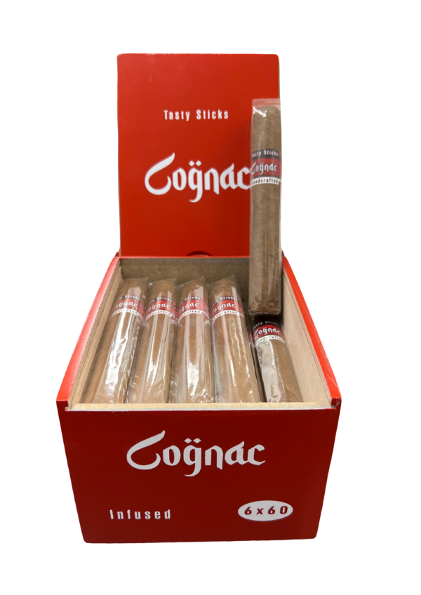 Tasty Sticks Cognac 6x60 20ct