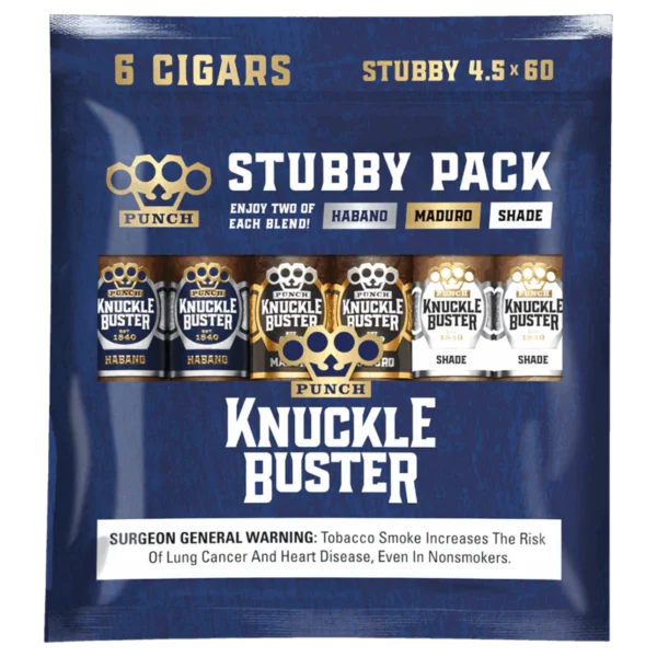 Punch Knuckle Buster Stubby Sampler 5x6